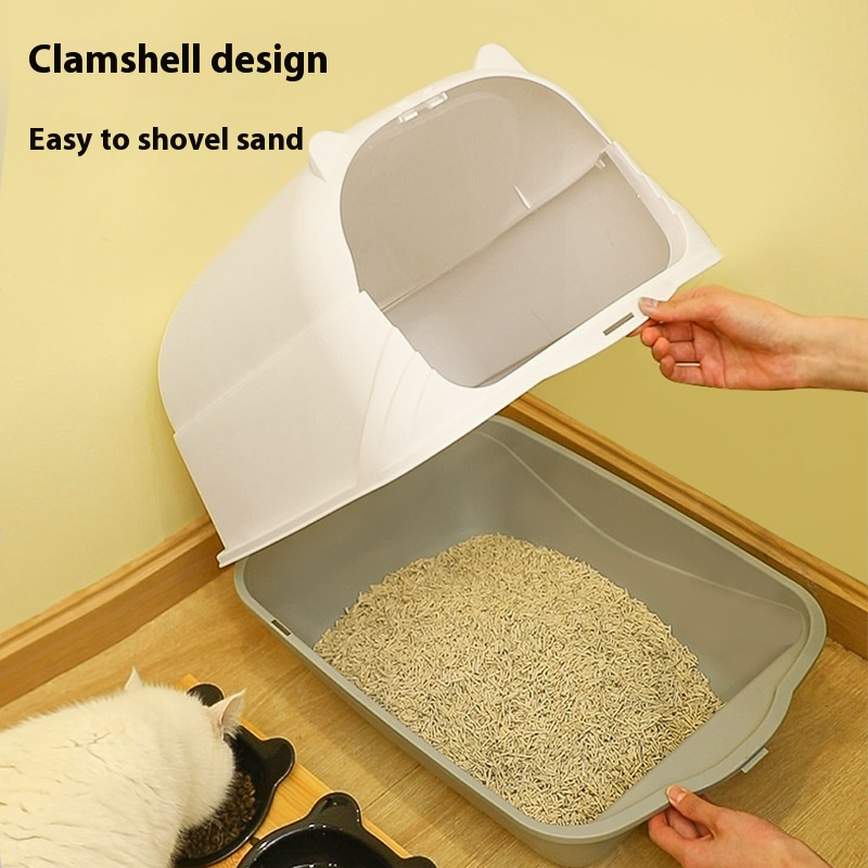 Enclosed Cat Litter Box