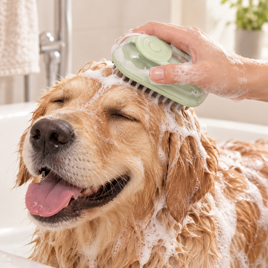 Silicone Pet Bath Brush