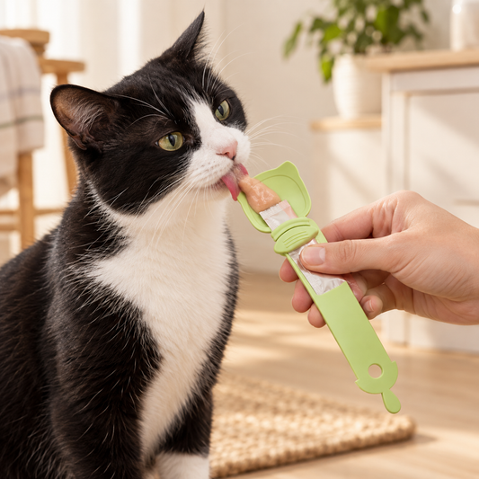 Cat Treat Squeeze Spoon – 3 Pack