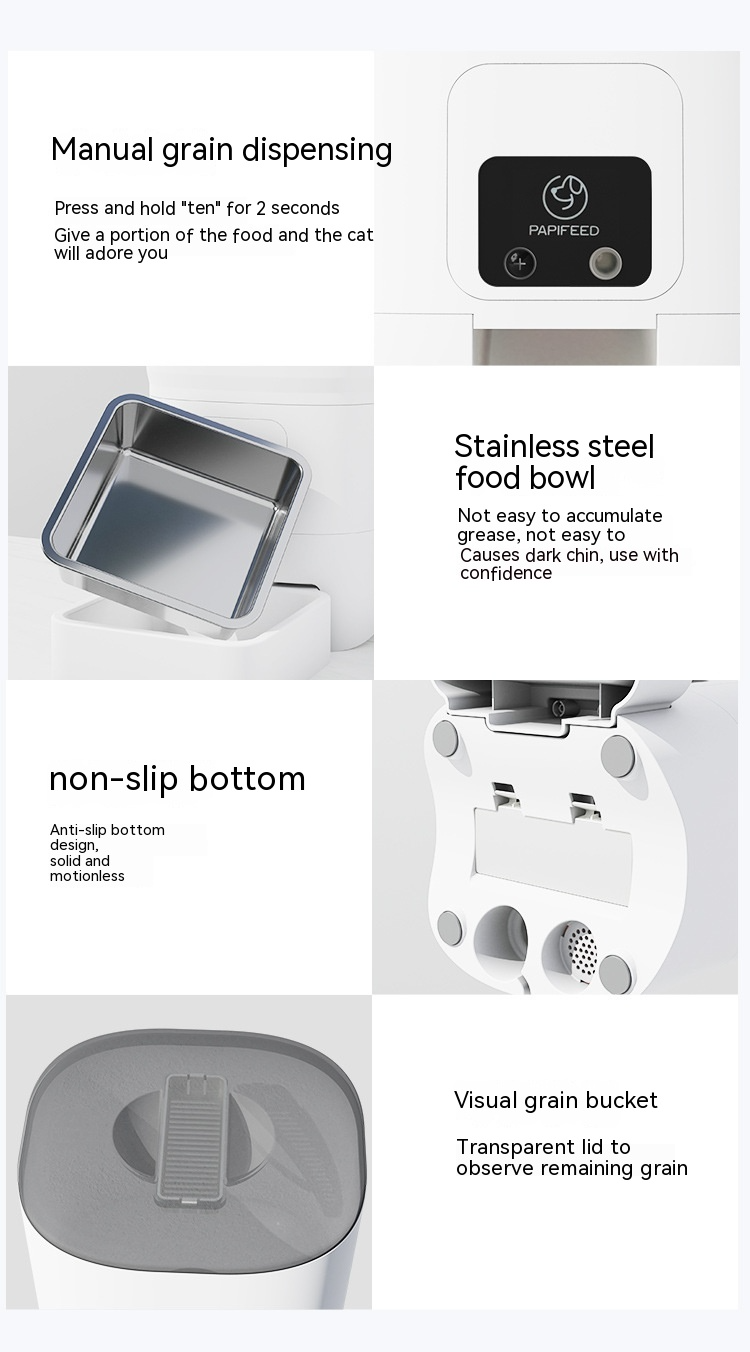 6L Smart Automatic Pet Feeder