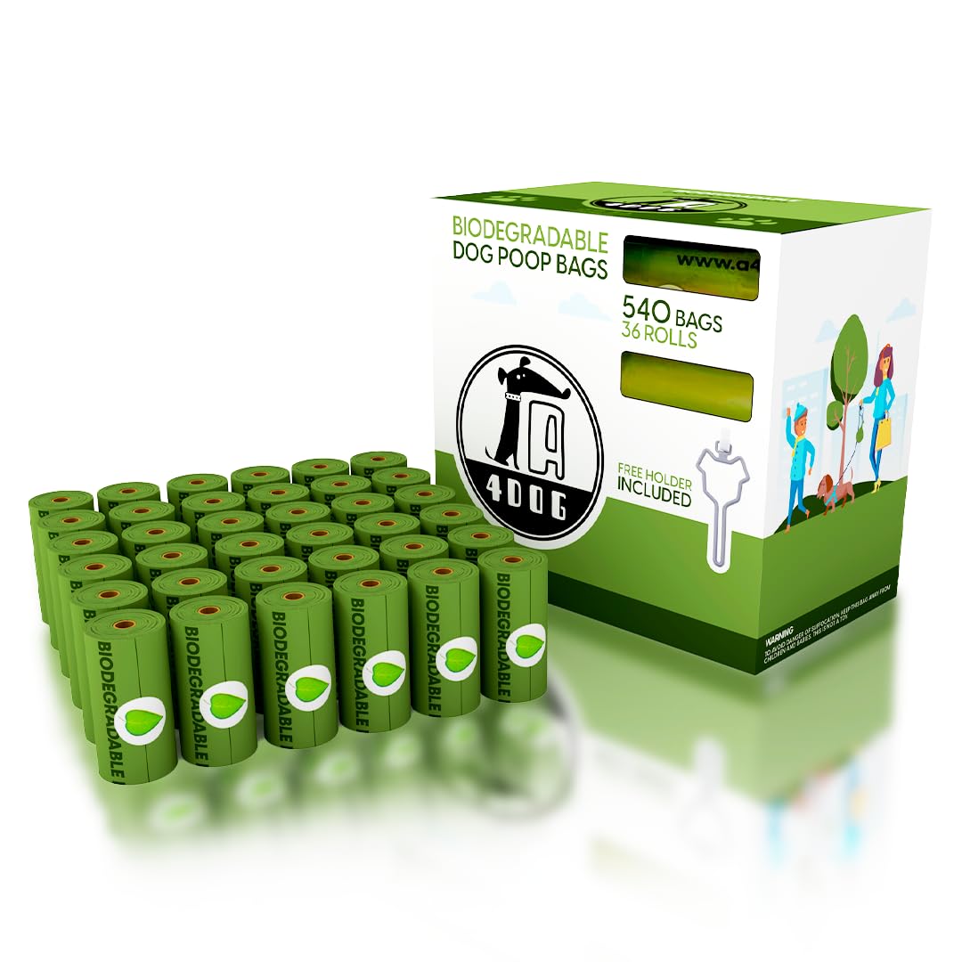 Biodegradable Dog Waste Bags – 540 Count